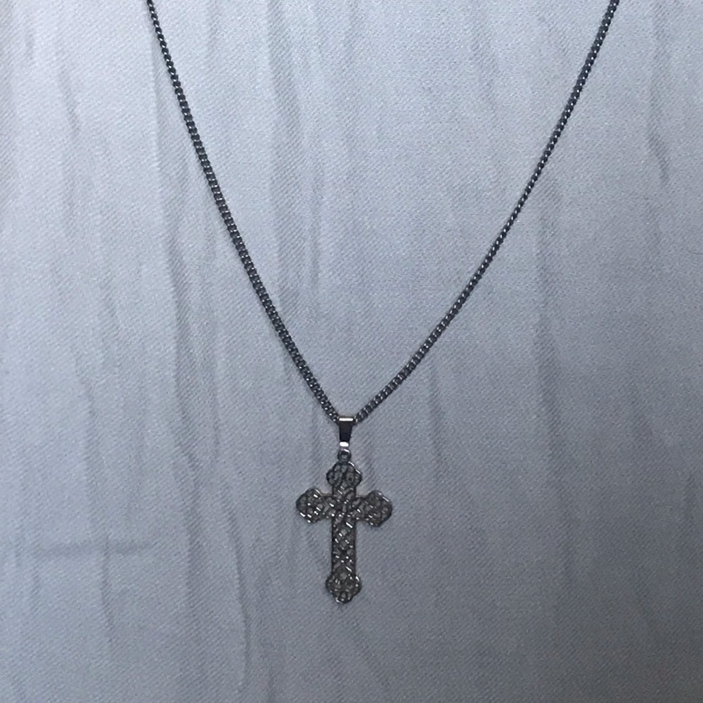 Silver necklace
